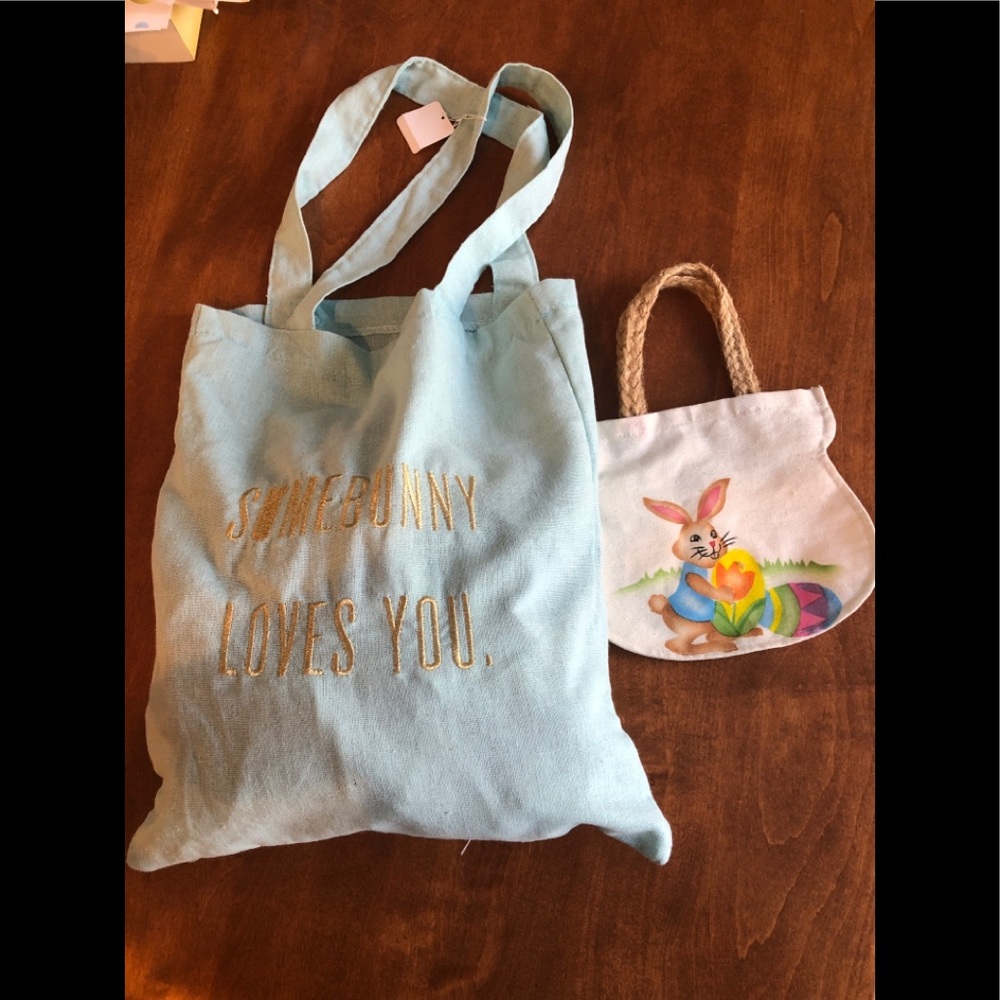 Cloth Easter Bags NWT 🐣